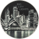 2023 1 OZ SILVER BIG CITY LIGHTS SYDNEY HIGH RELIEF